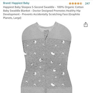 Happiest Baby Swaddle 👶🏻🙂🍼